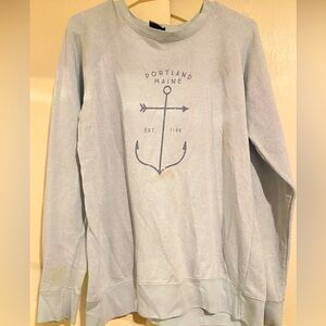 Light Blue Sweatshirt